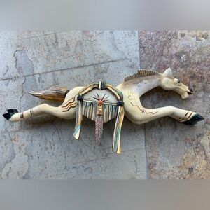 Robert Shields Sedona * Vintage Resin Horse Sculpture